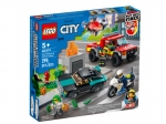 LEGO® City 60319 - Hasiči a policajná naháňačka